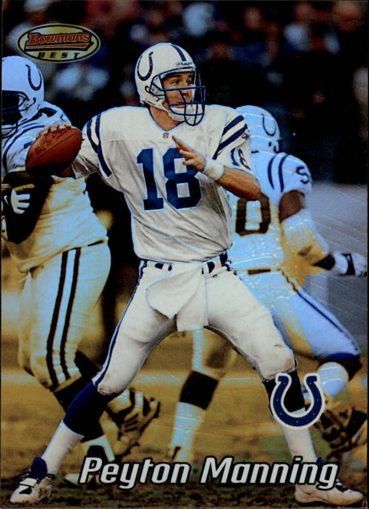 2002 Bowman's Best #1 Peyton Manning