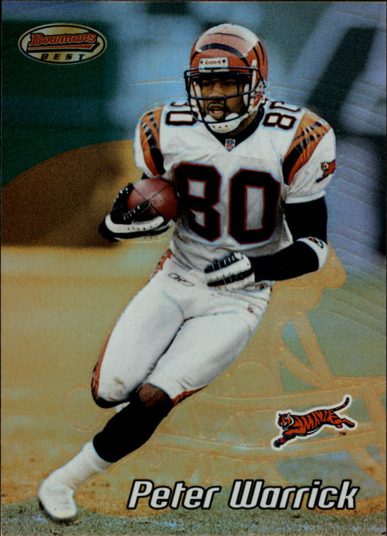 2002 Bowman's Best #25 Peter Warrick