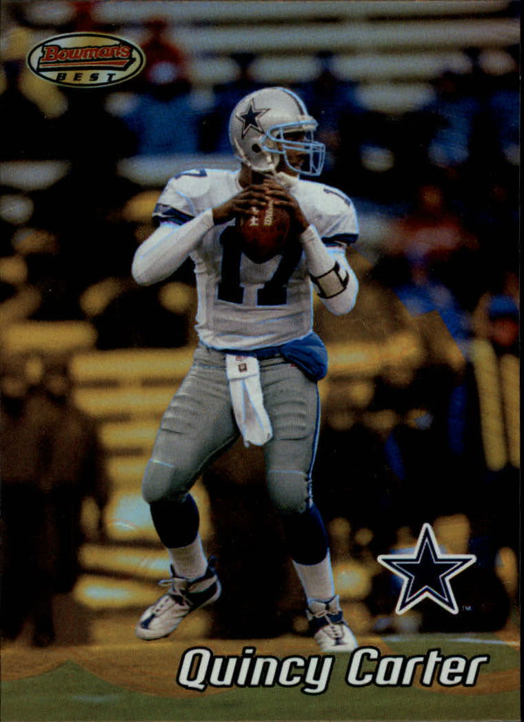 2002 Bowman's Best #38 Quincy Carter