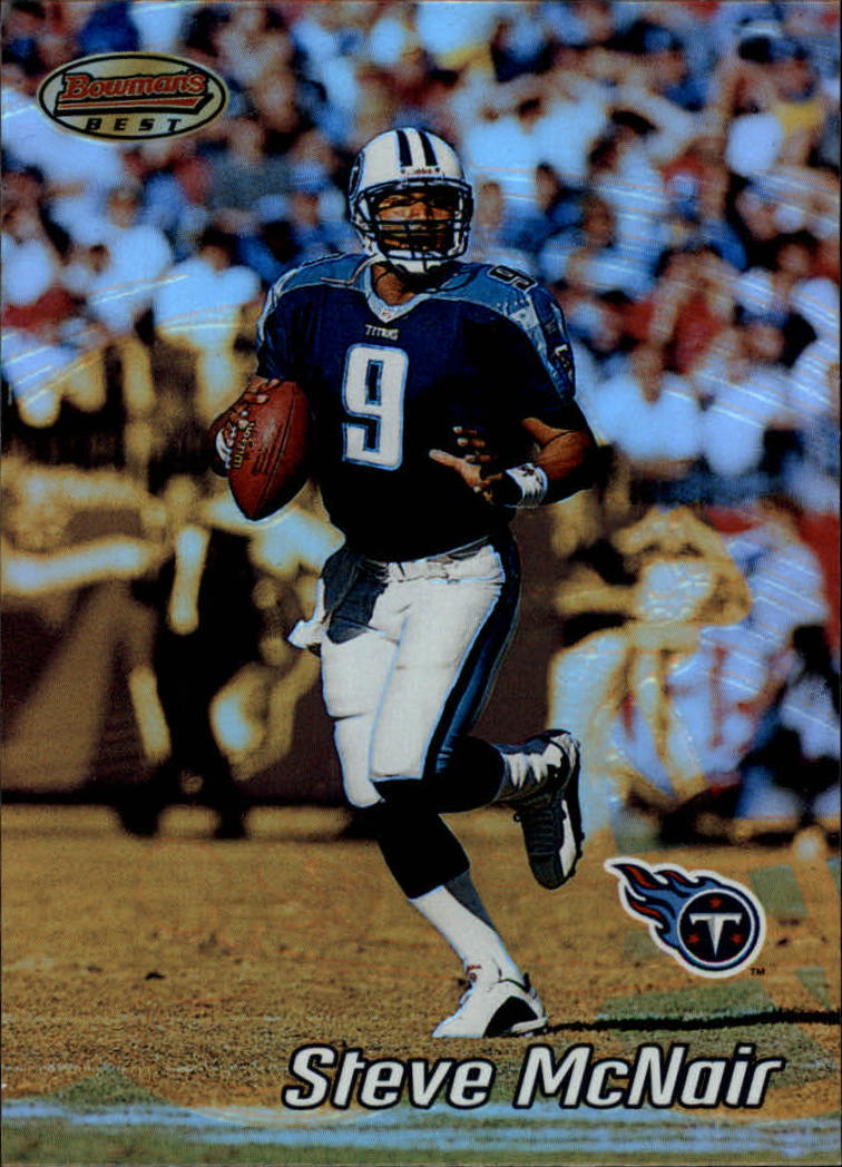 2002 Bowman's Best #63 Steve McNair