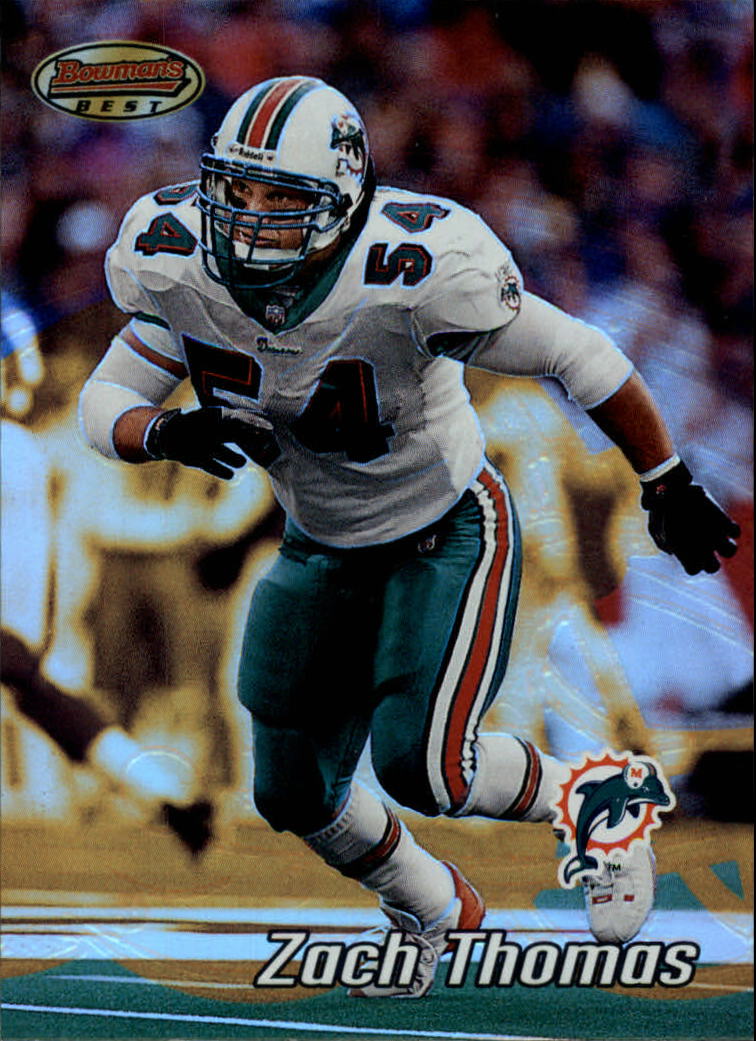 2002 Bowman's Best #65 Zach Thomas