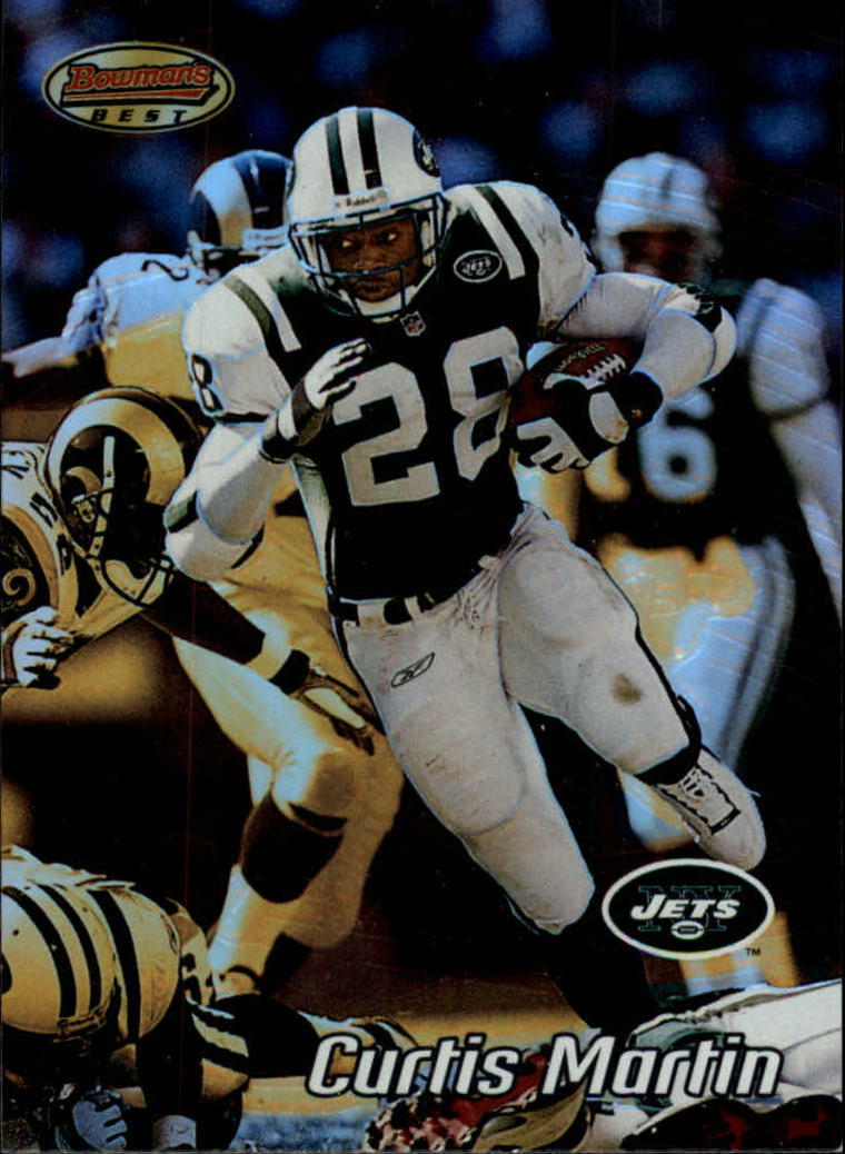 2002 Bowman's Best #77 Curtis Martin