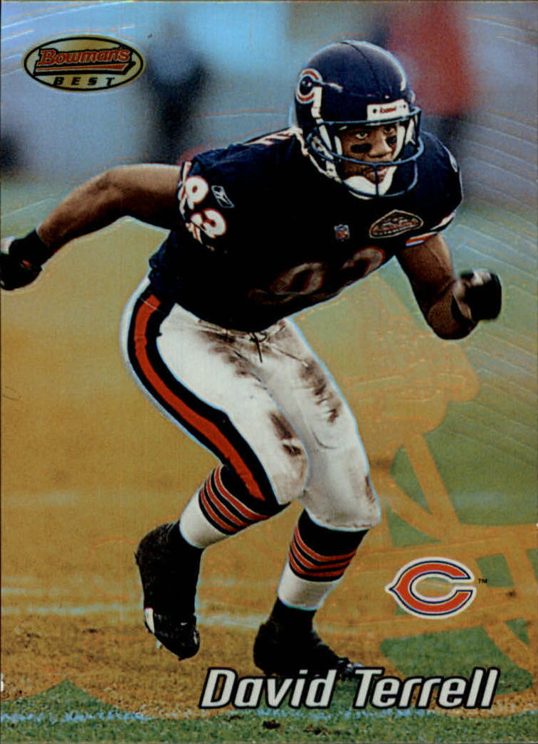2002 Bowman's Best #88 David Terrell