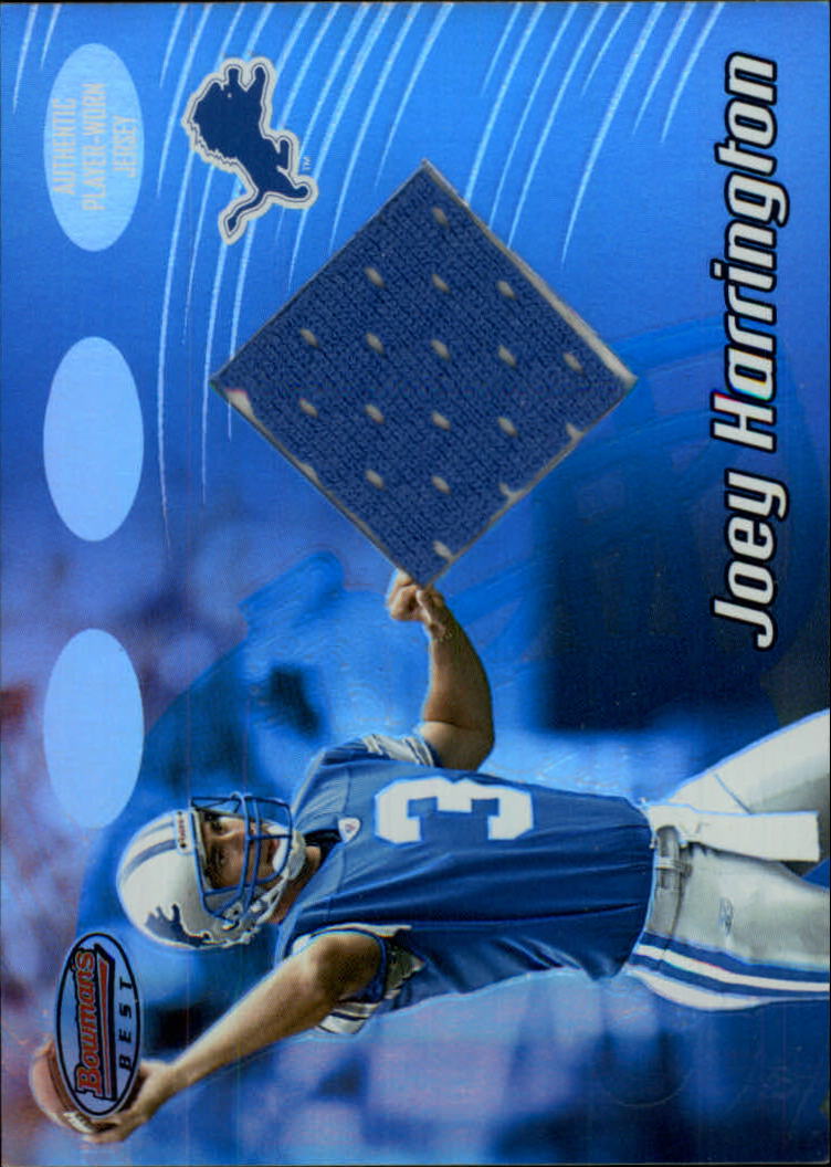 2002 Bowman's Best #92 Joey Harrington JSY RC
