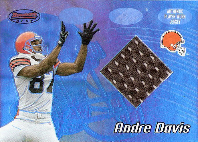 2002 Bowman's Best #111 Andre Davis JSY RC