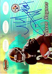 2002 Bowman's Best #167 Verron Haynes AU RC
