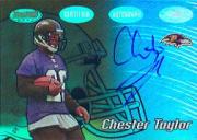 2002 Bowman's Best Blue #128 Chester Taylor AU