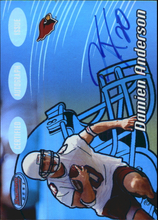 2002 Bowman's Best Blue #170 Damien Anderson AU
