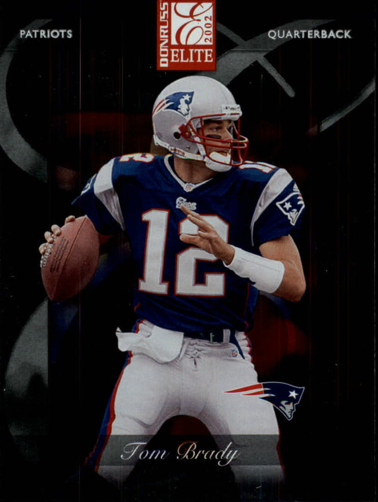 2002 Donruss Elite #30 Tom Brady