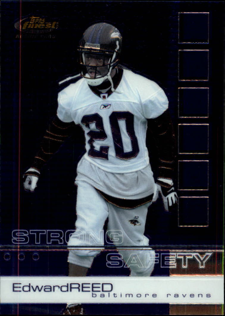 2002 Finest #109 Ed Reed RC
