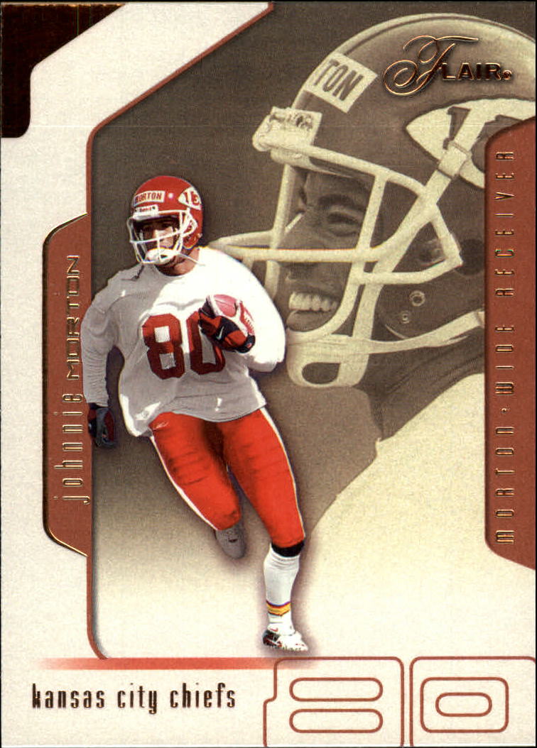 2002 Flair #14 Johnnie Morton