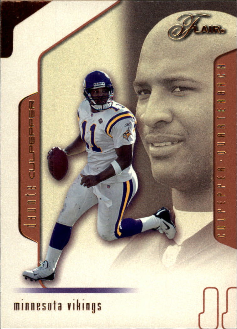 2002 Flair #50 Daunte Culpepper