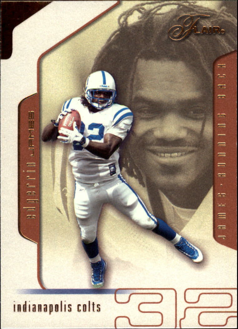 2002 Flair #68 Edgerrin James