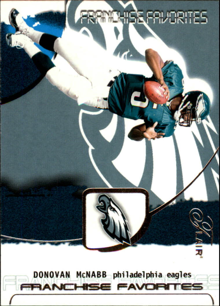 2002 Flair Franchise Favorites #1 Donovan McNabb