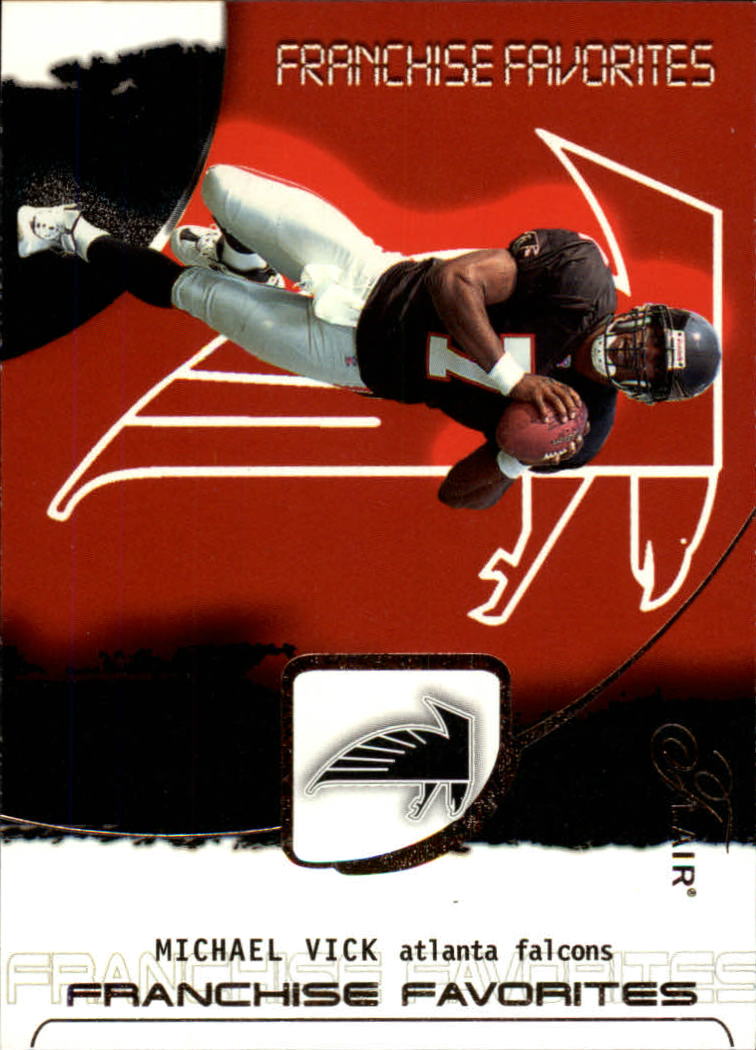2002 Flair Franchise Favorites #3 Michael Vick