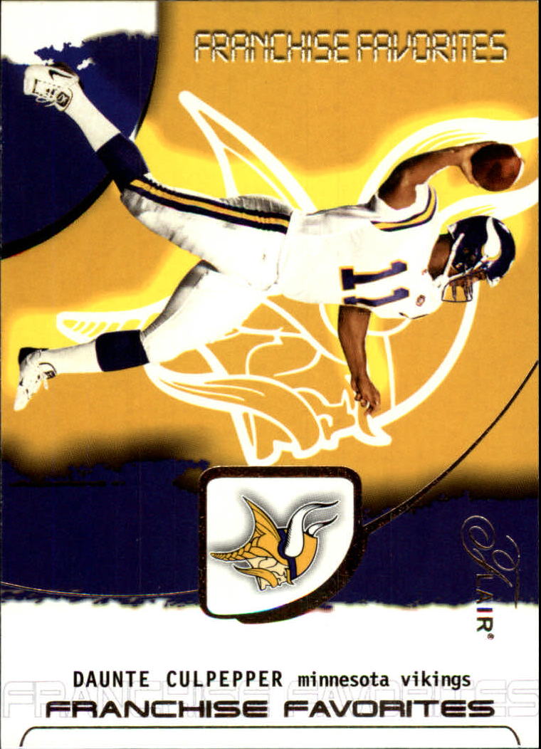 2002 Flair Franchise Favorites #12 Daunte Culpepper
