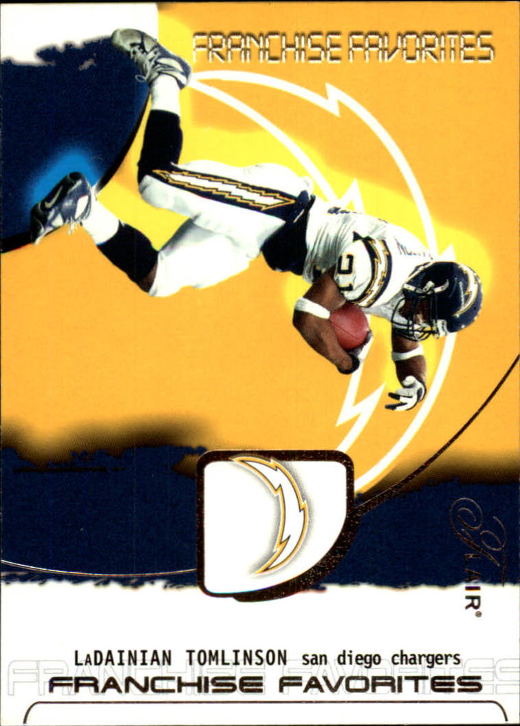 2002 Flair Franchise Favorites #16 LaDainian Tomlinson