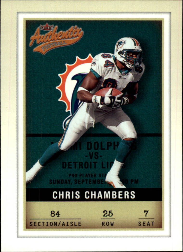 2002 Fleer Authentix #25 Chris Chambers