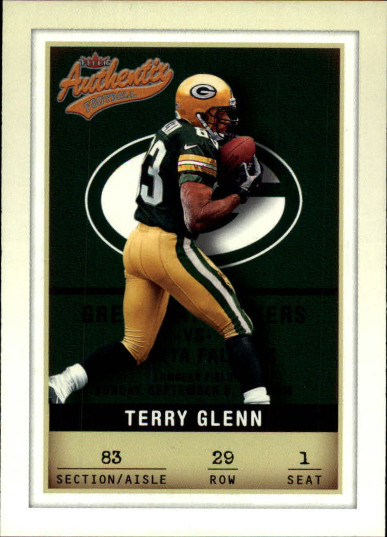 2002 Fleer Authentix #29 Terry Glenn