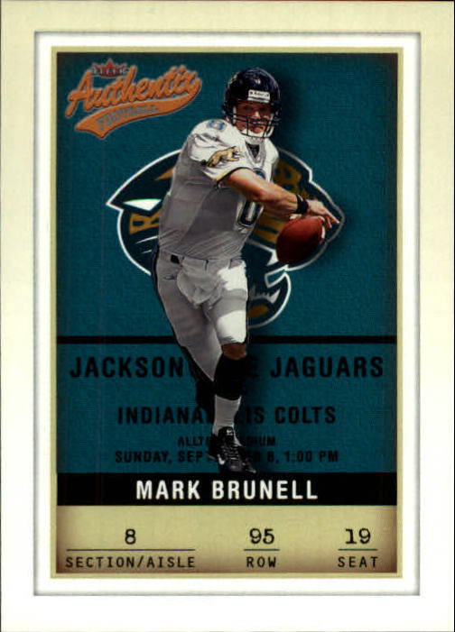 2002 Fleer Authentix #95 Mark Brunell
