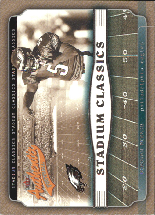 2002 Fleer Authentix Stadium Classics #1 Donovan McNabb