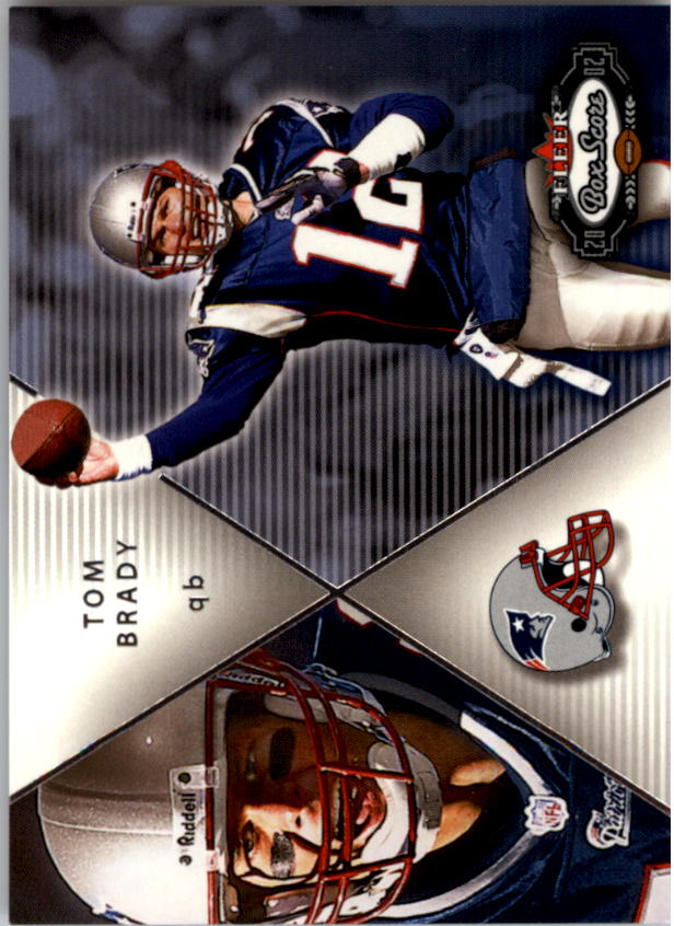 2002 Fleer Box Score #198 Tom Brady QBC