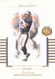 2002 Fleer Focus JE Materialistic Home #2 Tom Brady