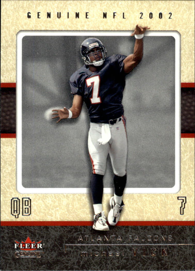 2002 Fleer Genuine #41 Michael Vick