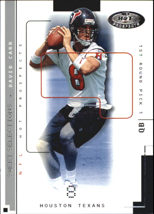 2002 Hot Prospects Sweet Selections #1 David Carr