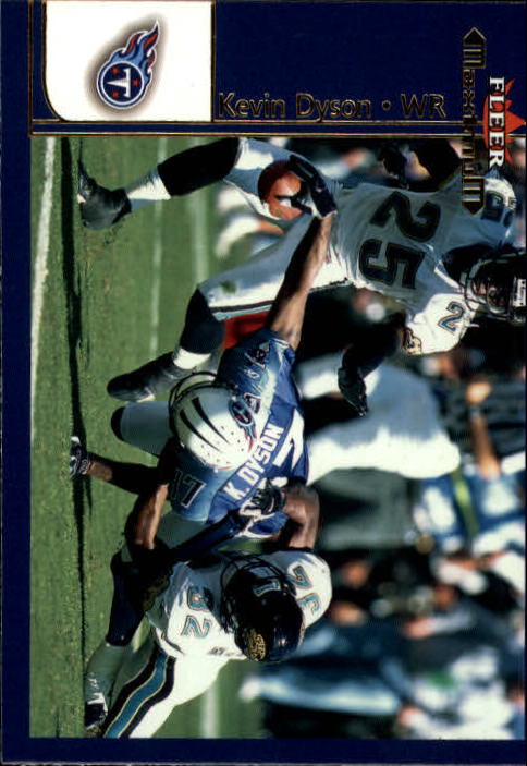 2002 Fleer Maximum #14 Kevin Dyson
