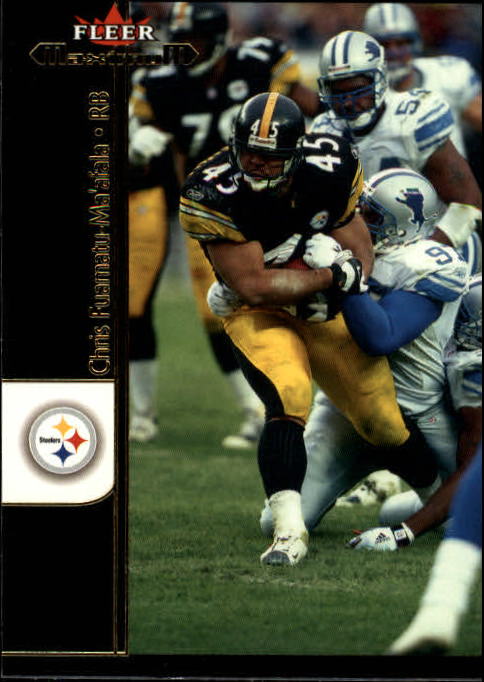 2002 Fleer Maximum #15 Chris Fuamatu-Ma'afala
