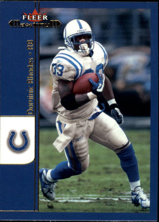 2002 Fleer Maximum #16 Dominic Rhodes