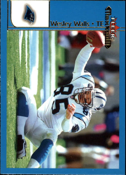 2002 Fleer Maximum #36 Wesley Walls