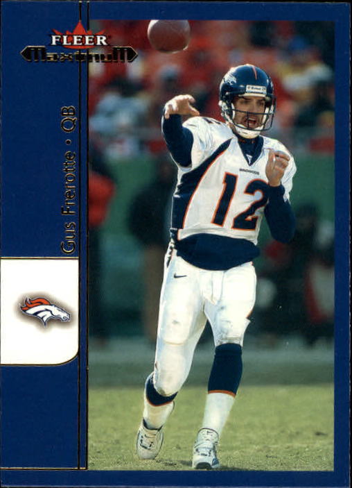 2002 Fleer Maximum #40 Gus Frerotte
