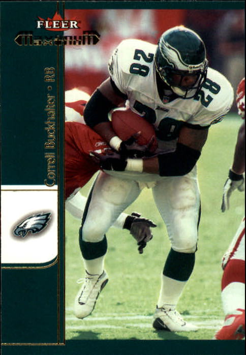 2002 Fleer Maximum #61 Correll Buckhalter