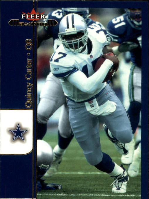 2002 Fleer Maximum #72 Quincy Carter