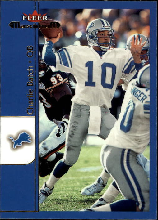 2002 Fleer Maximum #79 Charlie Batch