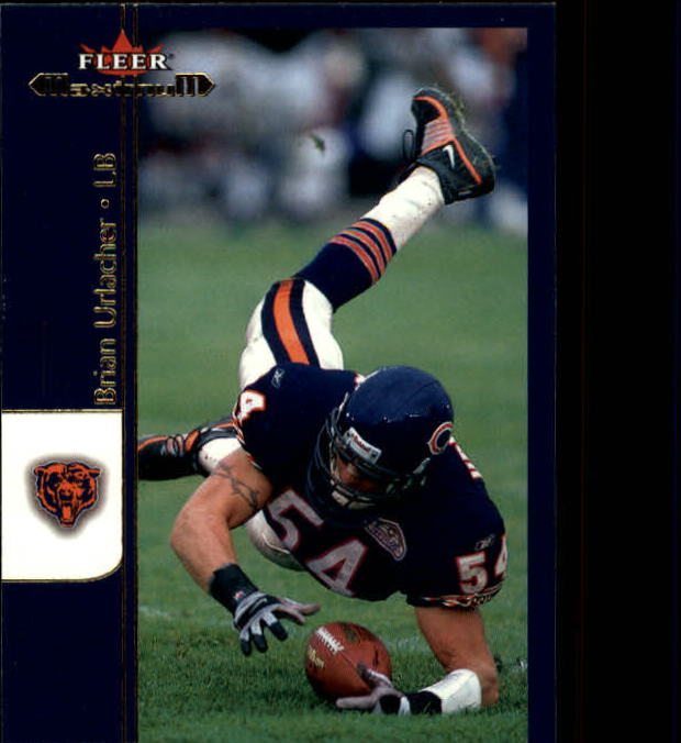 2002 Fleer Maximum #124 Brian Urlacher