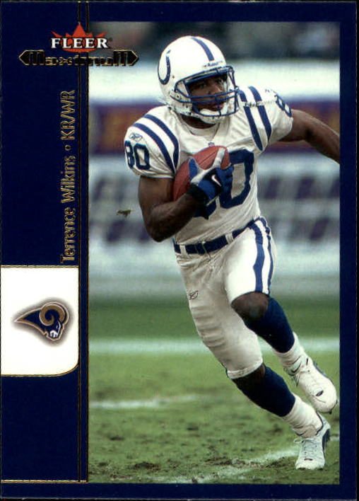 2002 Fleer Maximum #133 Terrence Wilkins