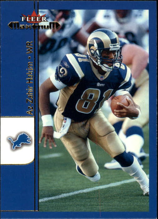 2002 Fleer Maximum #139 Az-Zahir Hakim