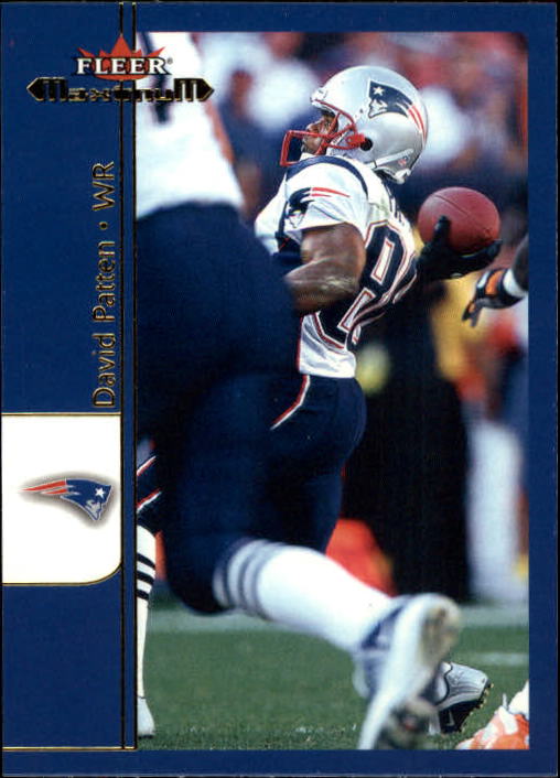 2002 Fleer Maximum #198 David Patten