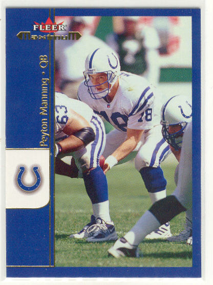 2002 Fleer Maximum #206 Peyton Manning