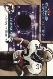 2002 Fleer Maximum Dressed to Thrill #19 Ricky Williams
