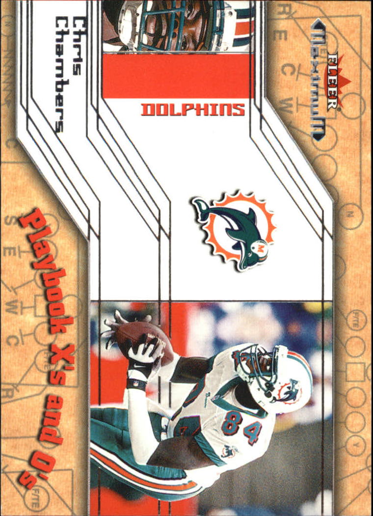 2002 Fleer Maximum Playbook X's and O's #5 Chris Chambers