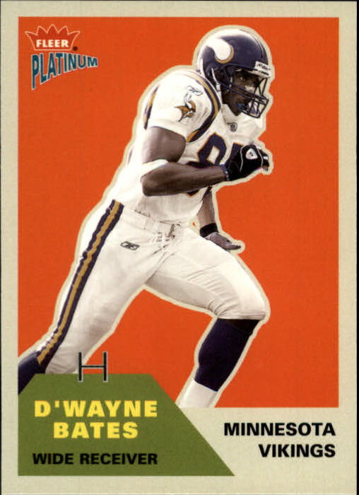 2002 Fleer Platinum #11 D'Wayne Bates