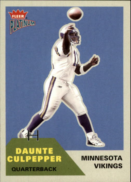 2002 Fleer Platinum #49 Daunte Culpepper