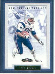 2002 Fleer Showcase #82 Troy Brown