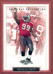 2002 Fleer Showcase #98 Warren Sapp