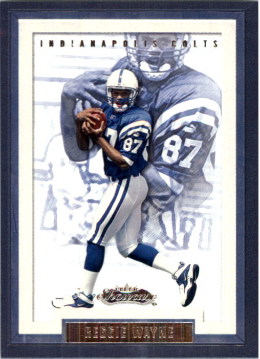 2002 Fleer Showcase #106 Reggie Wayne