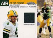 2002 Fleer Showcase Air to the Throne Jerseys #6 Brett Favre